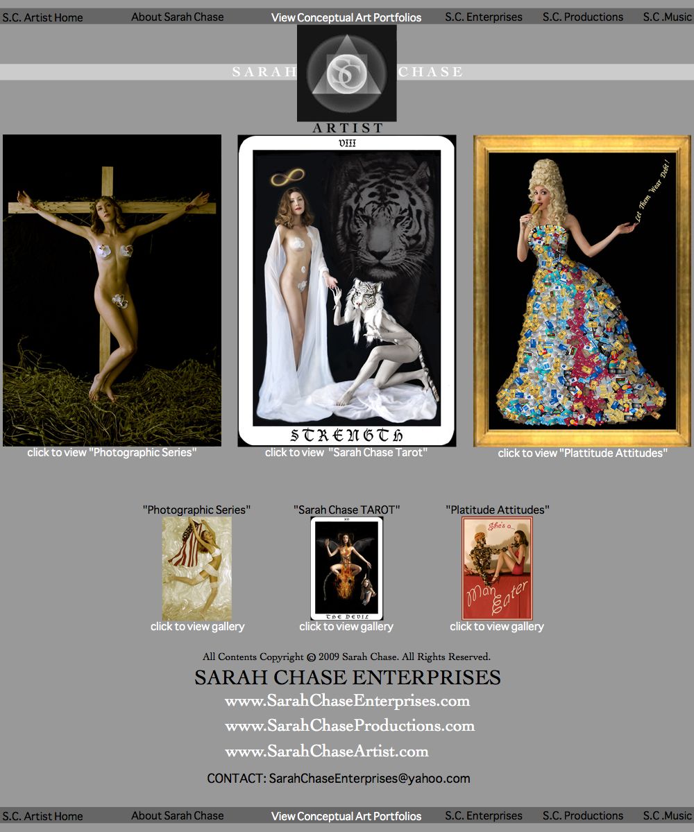 View Conceptual Art Portfolios